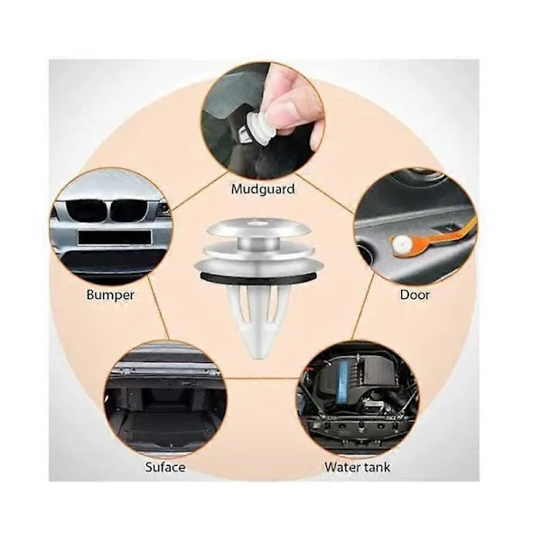 50 Pieces Peugeot Clips Trim Panel Clips Car Door Clips Fastener Universal Holder Vehicle Clips Fasteners, dashboard mounting