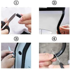 10m edge strip edge profile black edge tape clamping profile rubber, PVC + Rubber material, automotive replacement use, Black Color