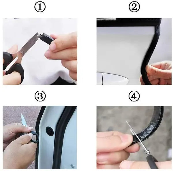10m edge strip edge profile black edge tape clamping profile rubber, PVC + Rubber material, automotive replacement use, Black Color