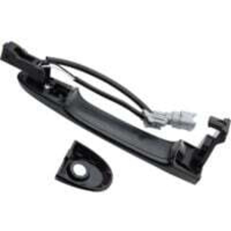 Front Right Driver Side Exterior Door Handle Fits Nissan Juke F15 2010-2022 80644-1FA5A 80644-3WC2A 80640-3WC2A Black, Black Color