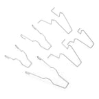 6x Headlight Retaining Clip Spring Bulb For H1/H3/H4/H7 5ZHSFULLKIT, Steel material, direct exterior replacement