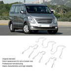 6x Headlight Retaining Clip Spring Bulb For H1/H3/H4/H7 5ZHSFULLKIT, Steel material, direct exterior replacement