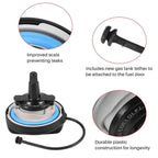 16117222391 Car Fuel Tank Cap for X1 X2 X3 X4 X5 X6 E39 E46 E60 E63 E65 E66 E70 E71 E90 F01 Black, Plastic material, Black Color