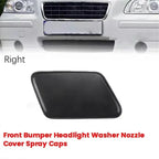 Compatible with Volvo S60 2005-2009 Headlight Washer Nozzle Cover 39993164 Right, Plastic material, direct exterior replacement, Black Color