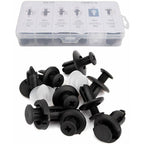 100 pcs Universal Door Trim Clip, Plastic Car Push Rivet Kit Door Card Panel Trim Clips Bumper Fastener Retainer