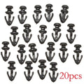 20 pcs Ford Mondeo Mk2 Mk3 Mk4 door seal sill weatherstrip clips lower, direct exterior replacement, vehicle trim repair