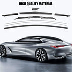 Cuttable Windshield Wiper Blades, Replacement Rubber, Prevents Glass Damage, 8 Pieces, 700 mm (Wipers Not Included)