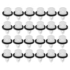 102540100A 60 pcs Door Trim Clips Fits Tesla Model XS Auveco 21169 Plastic, direct exterior replacement, Black/White Color Options