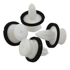 102540100A 60 pcs Door Trim Clips Fits Tesla Model XS Auveco 21169 Plastic, direct exterior replacement, Black/White Color Options