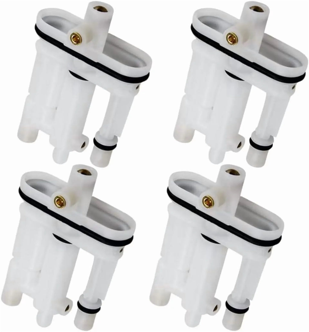 Carburetor Main Jet Replacement Kit, 4 Pack Heavy Duty Lawn Mower Engine Parts for Briggs & Stratton 09P702, Heavy Duty Use