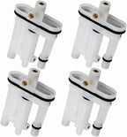 Carburetor Main Jet Replacement Kit, 4 Pack Heavy Duty Lawn Mower Engine Parts for Briggs & Stratton 09P702, Heavy Duty Use