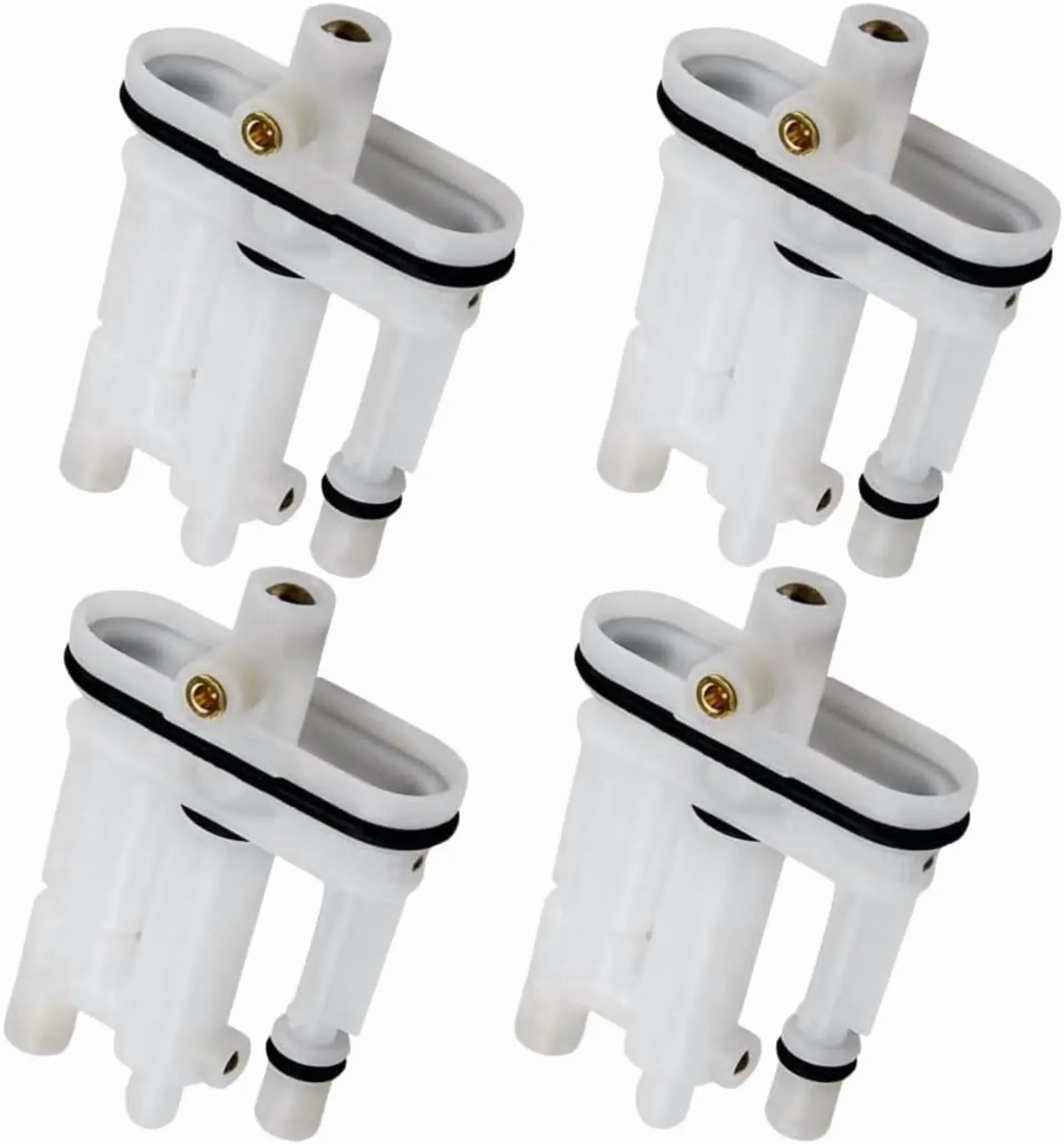 Carburetor Main Jet Replacement Kit, 4 Pack Heavy Duty Lawn Mower Engine Parts for Briggs & Stratton 09P702, Heavy Duty Use