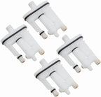 Carburetor Main Jet Replacement Kit, 4 Pack Heavy Duty Lawn Mower Engine Parts for Briggs & Stratton 09P702, Heavy Duty Use