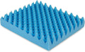 Egg Crate Foam Seat Cushion for Back Pain and Sciatica Relief, Chair Car Seat Office Wheelchair Pad, 19x19x3 Inch Blue