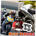 8 Pcs 420 Chain Master Links Replacement Connector Links for Motorcycle Pocket Bike Dirt Bike Mini Bike and Go Kart Parts