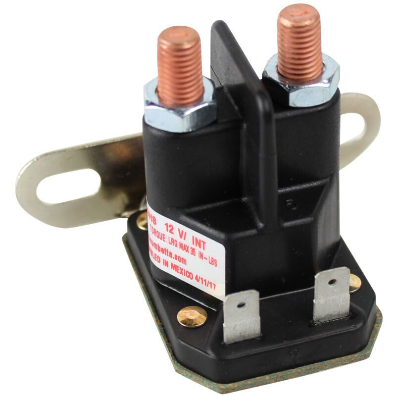 Starter Solenoid Relay 118736112/0 for CastelGarden GGP Stiga Honda Riding Mowers, Replacement Mower Starting Relay