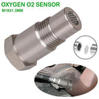 2pcs Car CEL Fix Check Engine Light Eliminator Oxygen O2 Sensor Adapter, Mini Catalytic Converter Spacer, M18x1.5