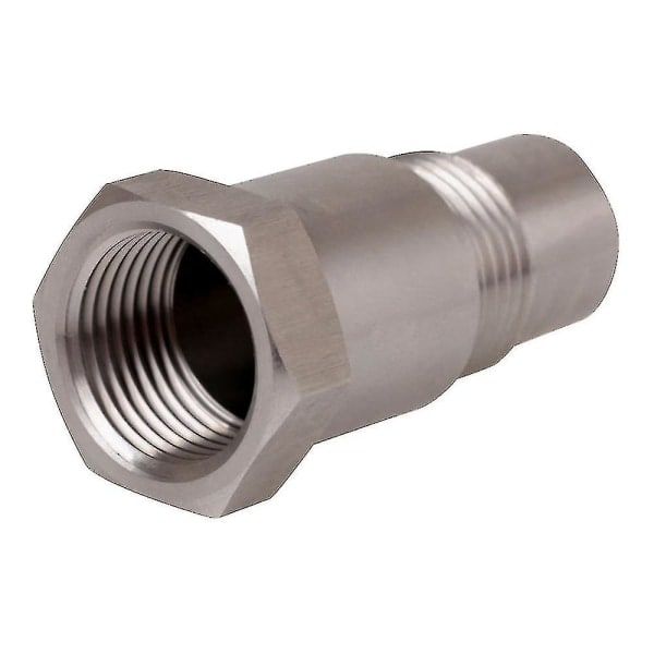 2pcs Car CEL Fix Check Engine Light Eliminator Oxygen O2 Sensor Adapter, Mini Catalytic Converter Spacer, M18x1.5