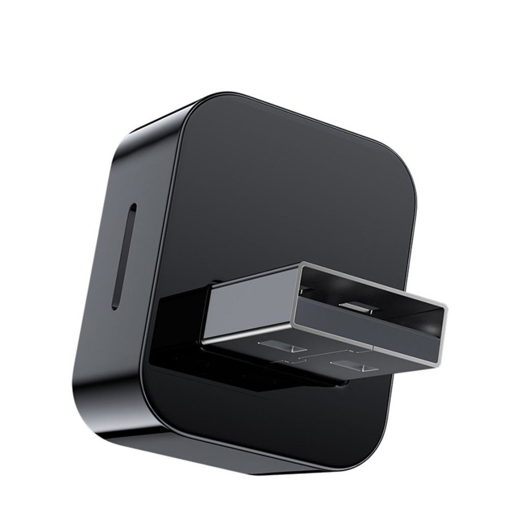 Wireless CarPlay Android Auto 2-in-1 Smart Car Connection Box for Apple iPhone and Android Devices, Size 33, Black