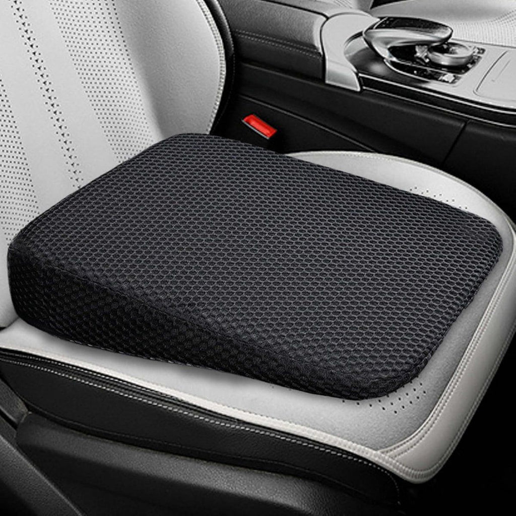 Non-Slip Car Seat Cushion for Adults, Thick Hip Support Cushion for Truck SUV Sedan and Office Chair, Back Tailbone Relief