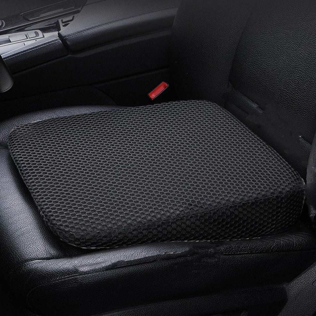 Non-Slip Car Seat Cushion for Adults, Thick Hip Support Cushion for Truck SUV Sedan and Office Chair, Back Tailbone Relief
