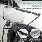 Electric Car Charging Port Rain Cover, Waterproof Dustproof EV Connector Protection for Universal Vehicles, 60 x 50 cm