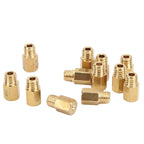 12pcs Mikuni VM TM TMX Carburetor Main Jet Kit, 90-200 Metal Gold Jets for Flat Slide Carburetor Tuning Kit Set
