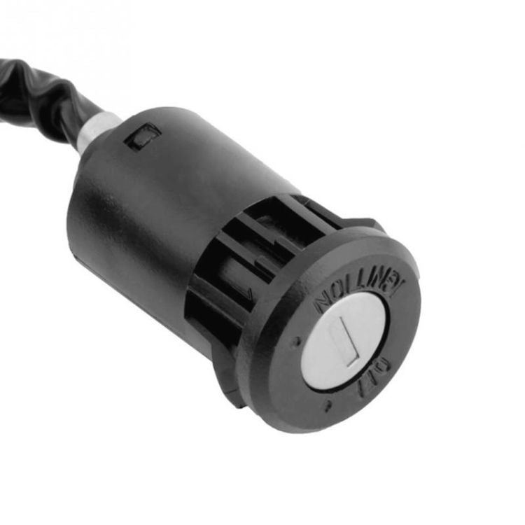 Ignition Lock Switch with 2 Keys for Motorcycle ATV Dirt Bike Go Kart, Universal 50cc-250cc Plastic Metal Replacement