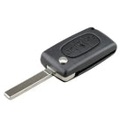 3 Button Key Fob Remote Control Case Cover for Peugeot Partner Citroen Berlingo Dispatch, Replacement Shell Only