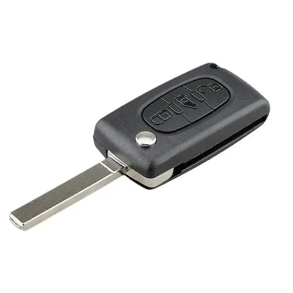 3 Button Key Fob Remote Control Case Cover for Peugeot Partner Citroen Berlingo Dispatch, Replacement Shell Only