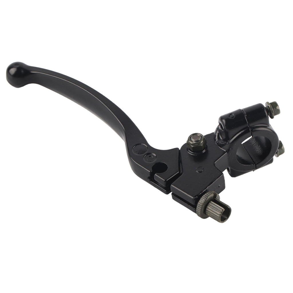 Foldable Clutch Lever with Bracket for 50cc-125cc Dirt Pit Bike, 22mm 7/8in Handlebar, 8mm Cable Housing Fitting
