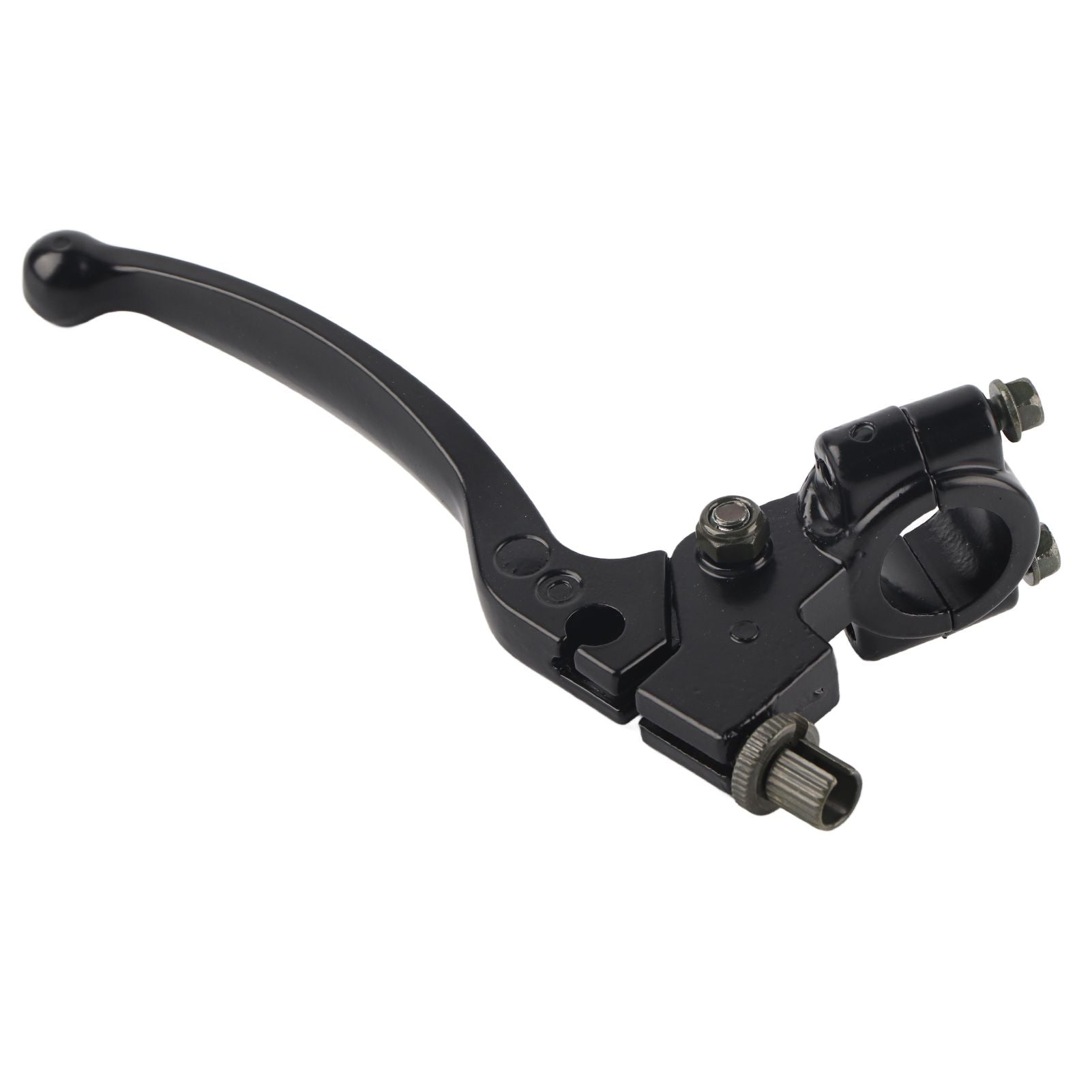 Foldable Clutch Lever with Bracket for 50cc-125cc Dirt Pit Bike, 22mm 7/8in Handlebar, 8mm Cable Housing Fitting
