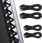 Zero Gravity Chair Replacement Cord Kit, Universal Repair Cords for Recliner Lounge Chairs, 4 Pcs, Black, Replacement Use