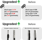 Zero Gravity Chair Replacement Cord Kit, Universal Repair Cords for Recliner Lounge Chairs, 4 Pcs, Black, Replacement Use