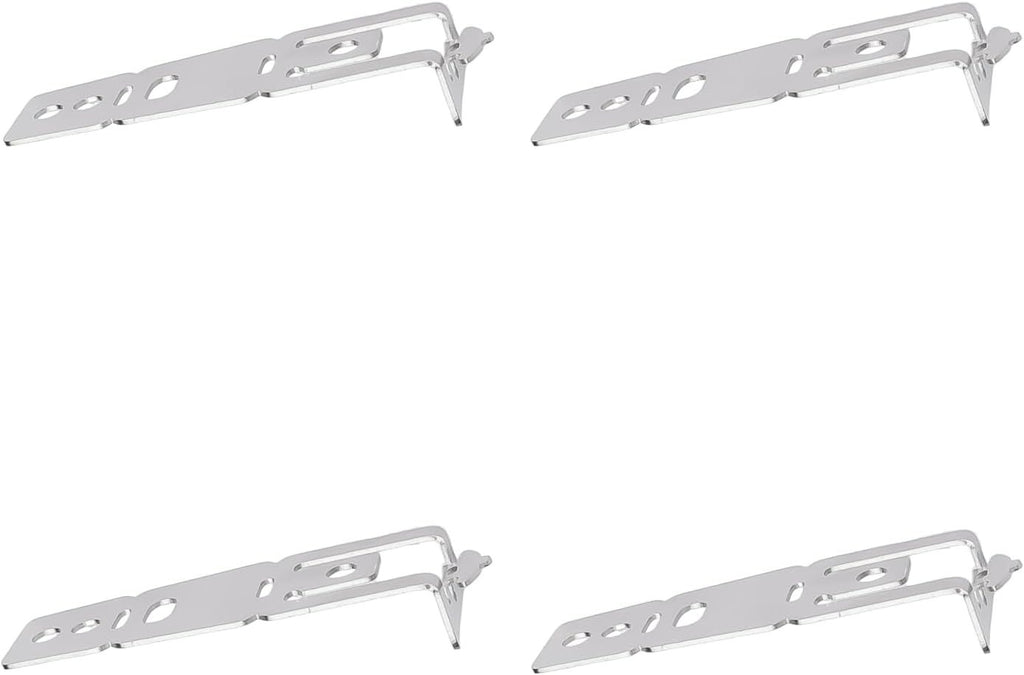 Dishwasher Mounting Bracket 4 Pack WD01X27759 Replacement Parts for GE Hotpoint Dishwashers Silver, Replacement Use