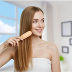 30 Pack Boar Bristle Hair Brush, 100% Soft Natural Bristles, Wooden Handle, for Women Men Thick Fine Hair, Smooth Flyaways