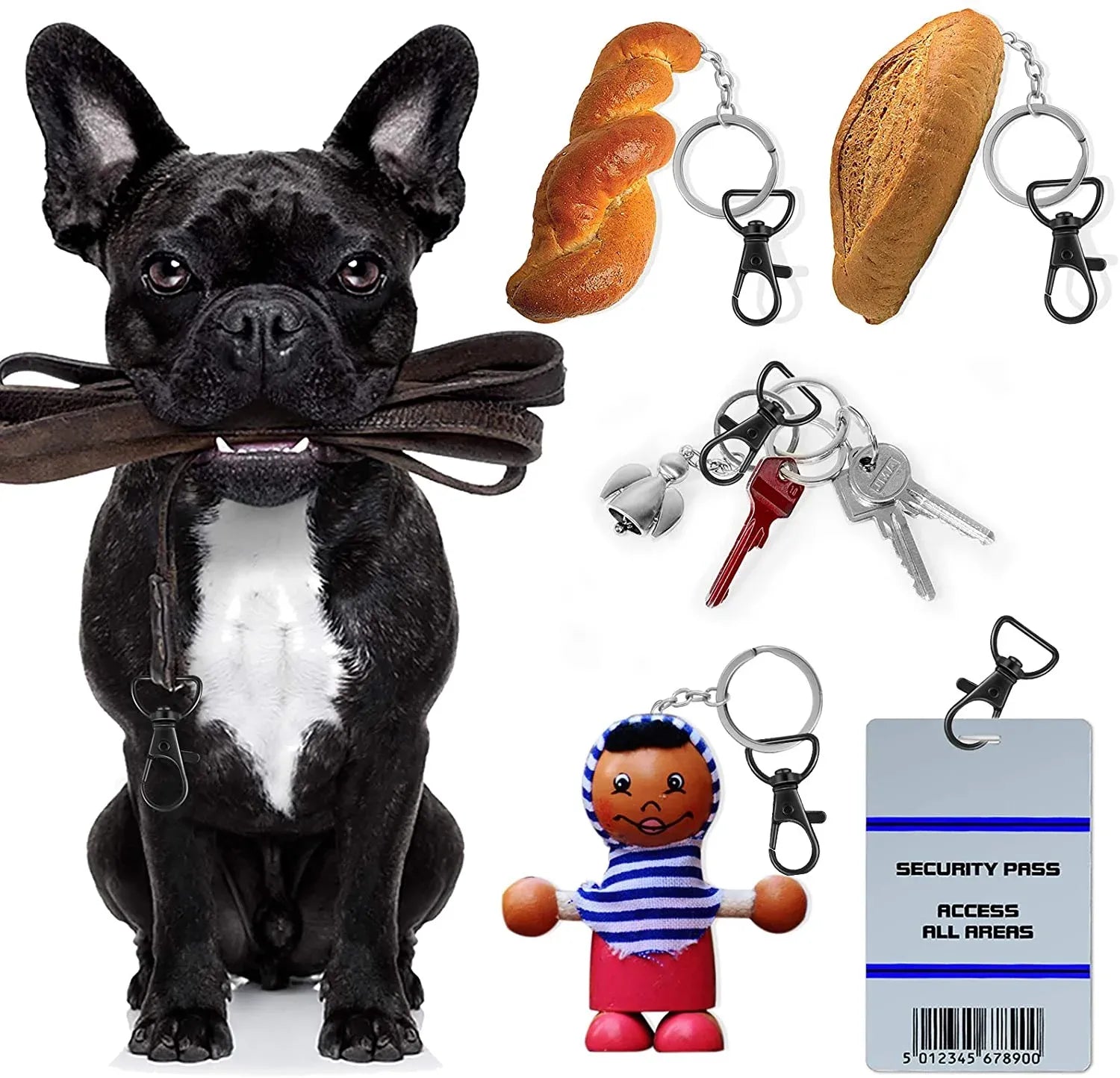 Swivel Snap Hooks with 1 Inch D Ring Lobster Clasps for Tactical Gear and Dog Leashes, 35 Pcs, 25mm, Daily Comfort Use
