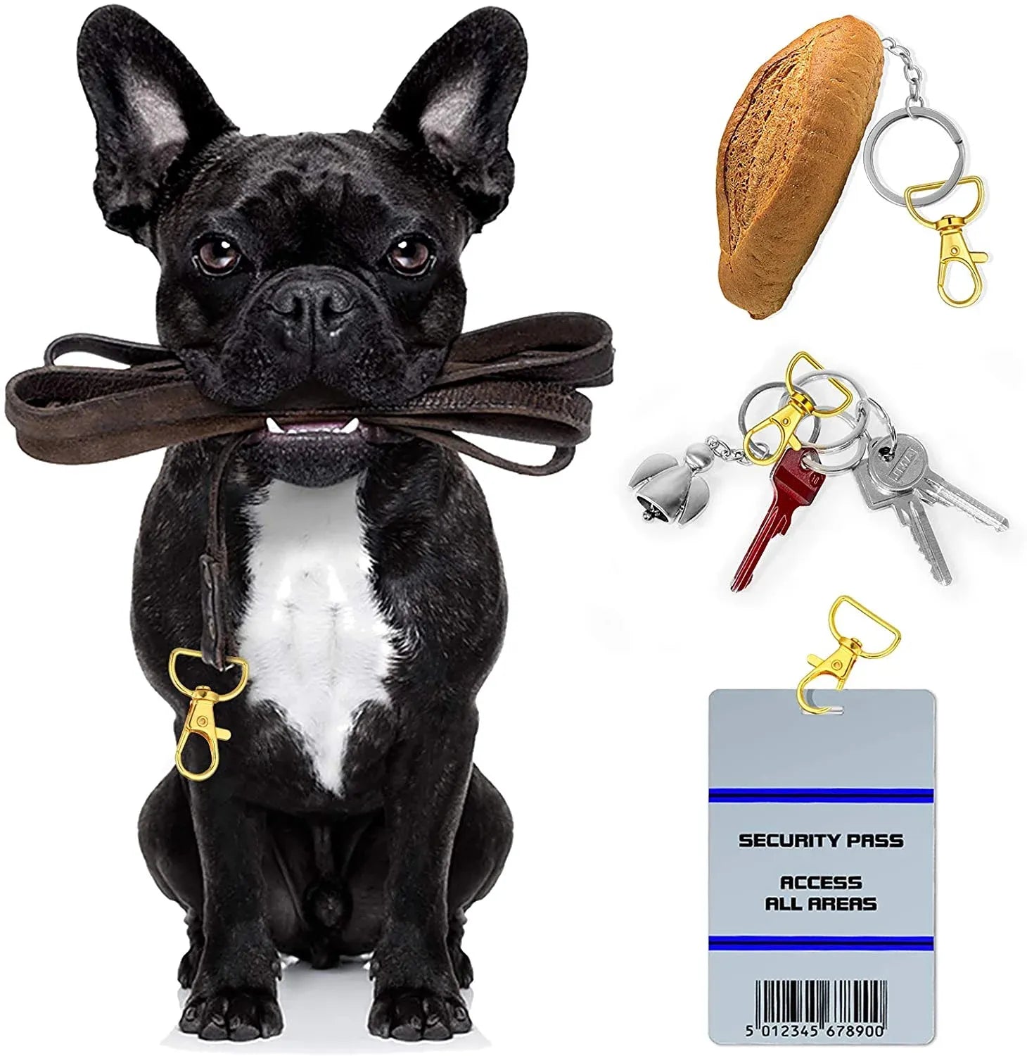 Swivel Snap Hooks with 1 Inch D Ring Lobster Clasps for Tactical Gear and Dog Leashes, 35 Pcs, 25mm, Daily Comfort Use