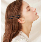 Jumbo Metal Bobby Pins, Glossy Hair Clips for Thick Long Hair, 50 Pcs, Black, Daily Comfort Use, for Men Women and Everyday Wear