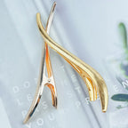 8 Pcs Large Metal Duckbill Hair Clips, 5 Inch Strong Spring Alligator Barrettes for Women Thick Long Hair Updo Styling