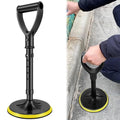 Stand Assist Mobility Aid, Height Adjustable Heavy Duty Metal Floor Standing Support Tool for Elderly, Yellow, Adjustable Design