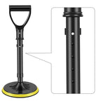 Stand Assist Mobility Aid, Height Adjustable Heavy Duty Metal Floor Standing Support Tool for Elderly, Yellow, Adjustable Design