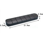 7-Day Pill Box Weekly Medicine Container, Separate Daily Cases for Tablets and Vitamins, Black, PP Material, Travel Pill Case