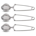 WOVELOT Premium Stainless Steel Tea Strainers (3 Count)