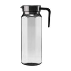 Water Pitcher with Lid, 2 L Plastic Pitcher for Tea & Juice Water, Hot/Cold Water Jug, Tea Pitcher, Juice Pitcher, 13.5 x 7.2 x 4.7 Inch Z-2-Gray