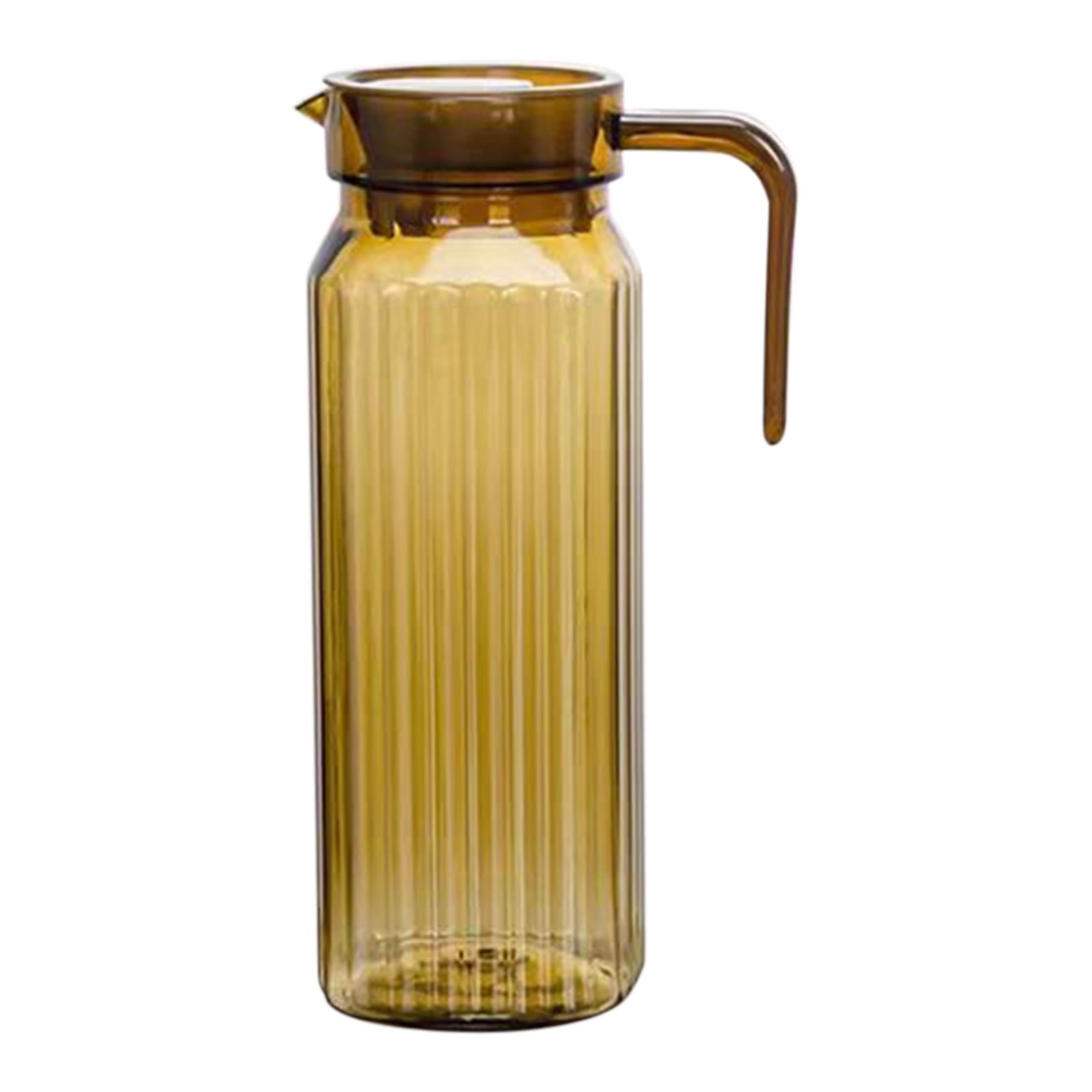 Water Pitcher with Lid, 2 L Plastic Pitcher for Tea & Juice Water, Hot/Cold Water Jug, Tea Pitcher, Juice Pitcher, 13.5 x 7.2 x 4.7 Inch Z-3-Coffee