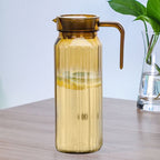Water Pitcher with Lid, 2 L Plastic Pitcher for Tea & Juice Water, Hot/Cold Water Jug, Tea Pitcher, Juice Pitcher, 13.5 x 7.2 x 4.7 Inch Z-3-Coffee