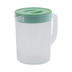 Water Pitcher with Lid, 2 L Plastic Pitcher for Tea & Juice Water, Hot/Cold Water Jug, Tea Pitcher, Juice Pitcher, 13.5 x 7.2 x 4.7 Inch Z-4-B