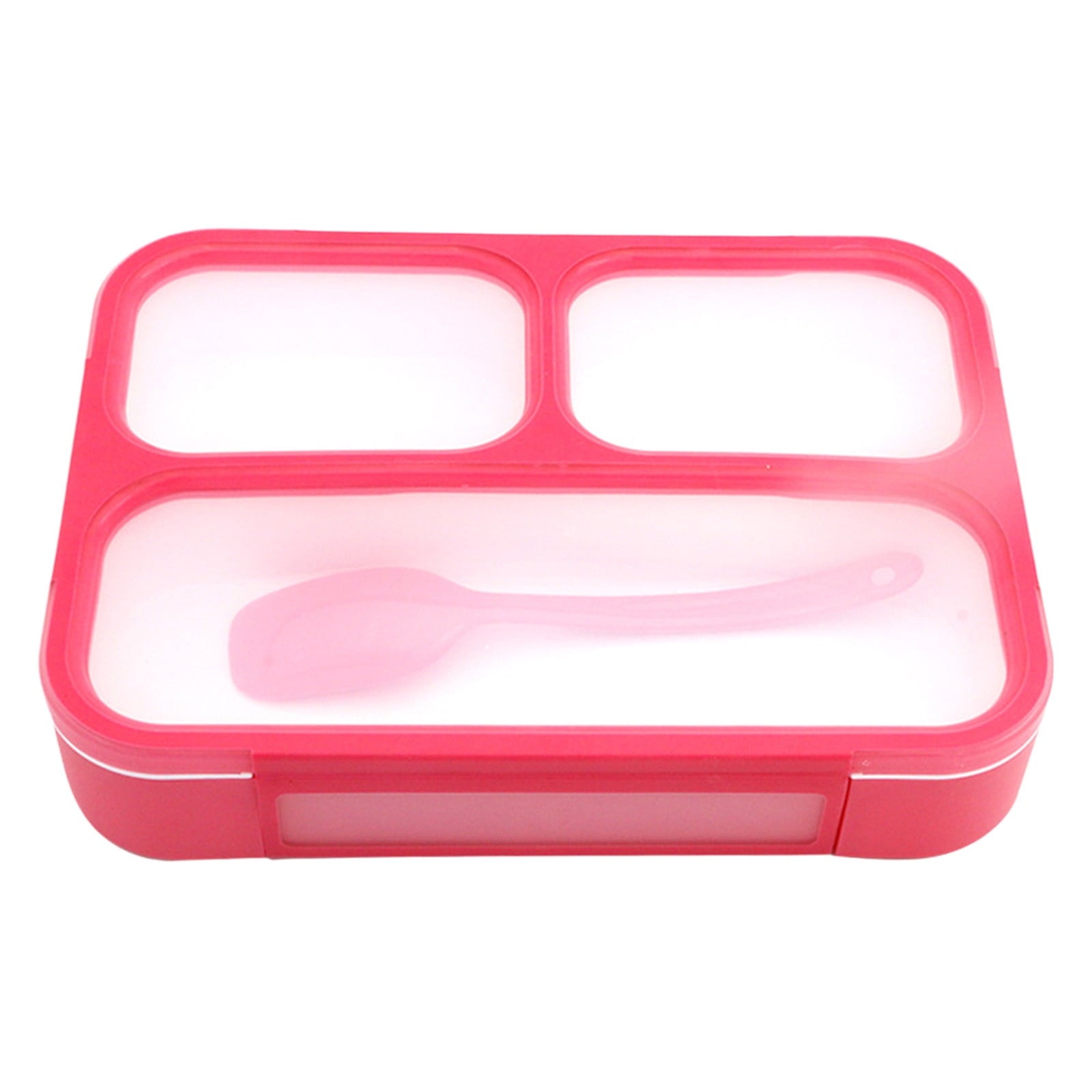 Xuniizn Bento Box Adult Lunch Box, Containers for Adults Men Women, Lunchable Food Container with Utensils, Sauce Jar, Muffin Liners, Microwave & Dishwasher Safe Red