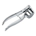 Stainless Steel Garlic Press Rocker, Garlic Mincer With Studs, Heavy Duty Garlic Chopper, Effective Garlic Peeler, Easy to Clean Kitchen Gadget for Minced Garlic, Dishwasher Safe 【Best Seller】C
